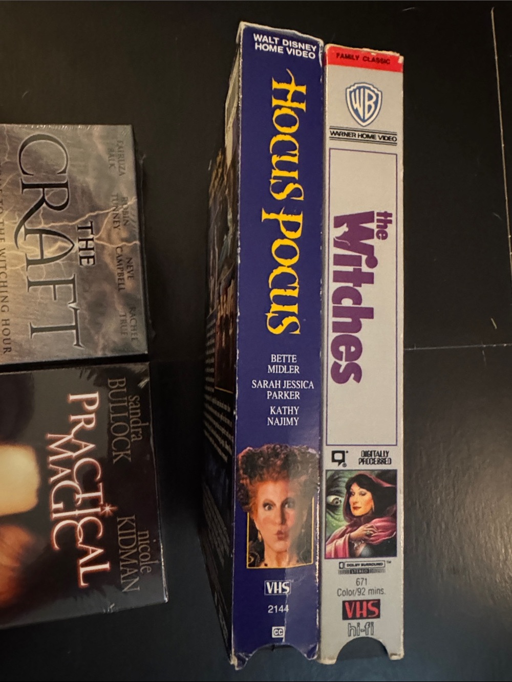 PRACTICAL MAGIC 🪄 THE CRAFT, HOCUS POCUS, the Witches _ 4 VHS 📼 lot. 2 sealed! 💫 - Picture 8 of 14